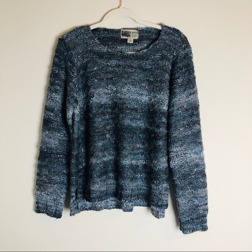 Habitat Chunky Knit Sweater Blue Gray M
